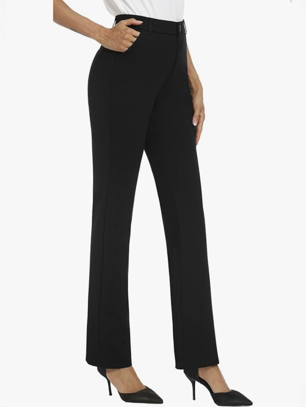 NWT iChosy Black Dress Pants